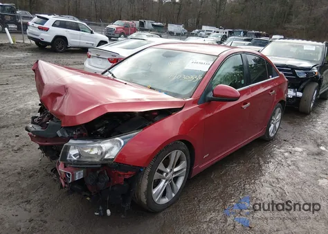 2011 Chevrolet Cruze Ltz z USA, uszkodzony, nr VIN 1G1PH5S96B7219239
